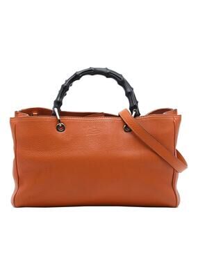 Gucci Medium Calfskin Bamboo Shopper #320514G72B